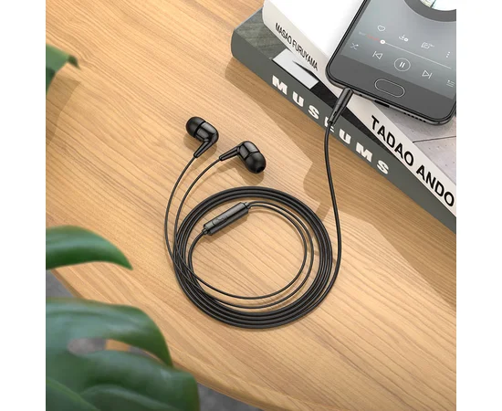 Стерео Наушники Hoco M97 with microphone Черный