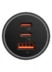 АЗУ Baseus Golden Contactor Pro Triple USB+Type-C+Type-C 65W (CGJP010013) Dark Gray