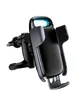 Автодержатель с БЗУ Baseus Milky Way Electric Bracket Черный