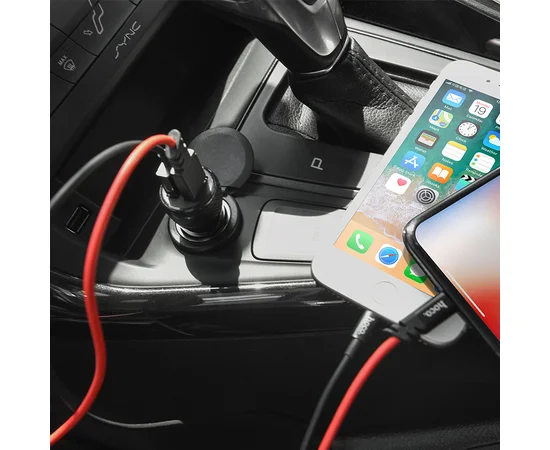 АЗУ Hoco Z21 2USB/3.4A black