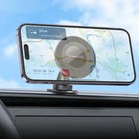 Автодержатель Borofone BH91 Ring magnetic (center console) Black