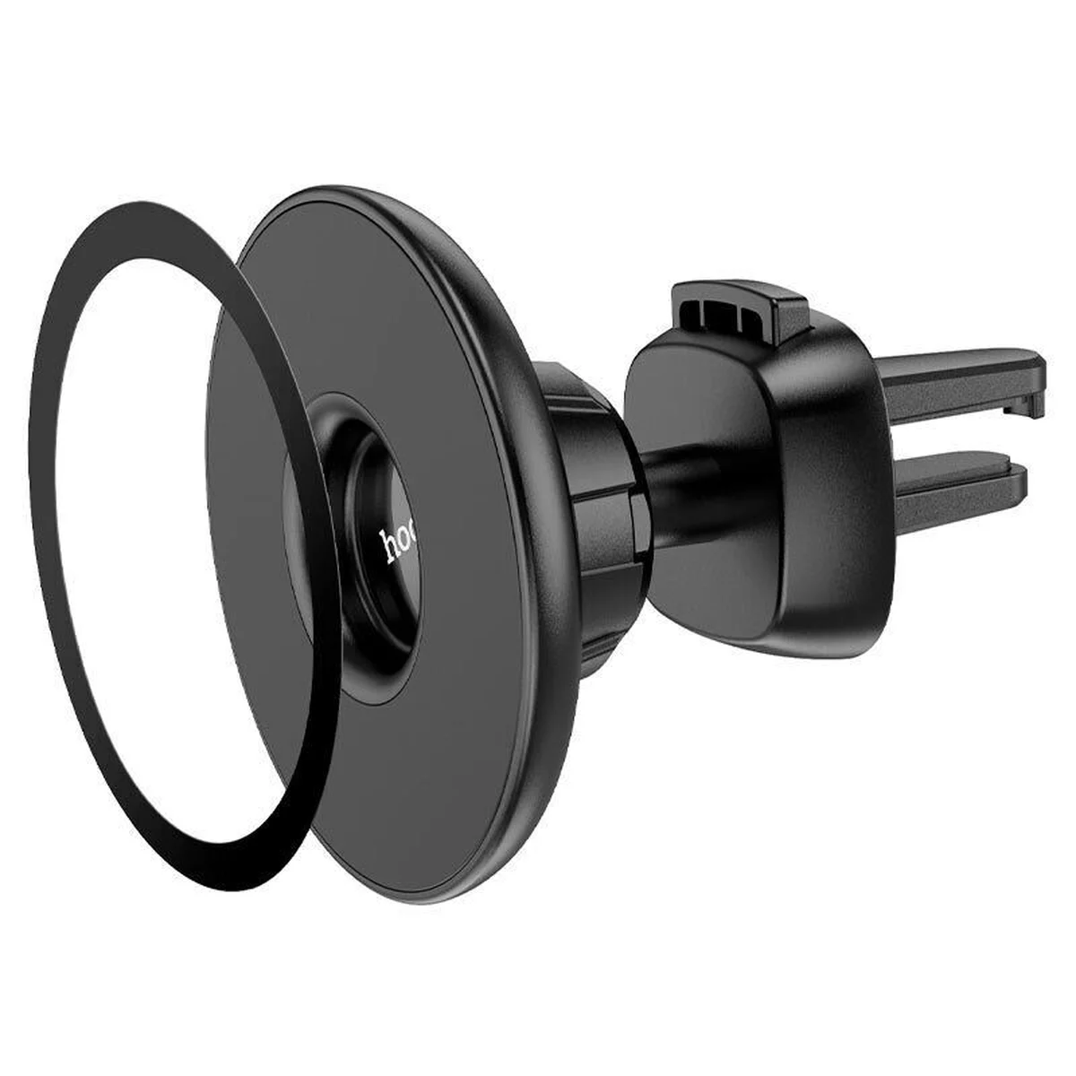 Автодержатель Hoco CA112 Excelle air outlet ring magnetic Black