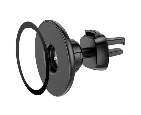 Автодержатель Hoco CA112 Excelle air outlet ring magnetic Black