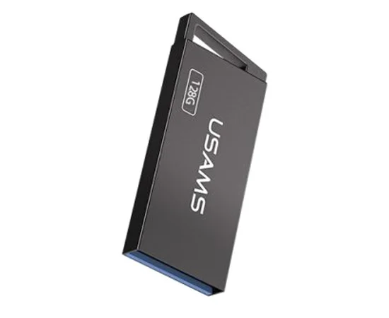 Флеш накопитель USAMS US-ZB208 USB2.0 High Speed Flash Drive 128 Gb Iron-grey