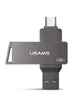 Флеш накопитель USAMS US-ZB199 Type-C+ USB3.0 Rotatable High Speed Flash Drive 32 Gb Iron-grey