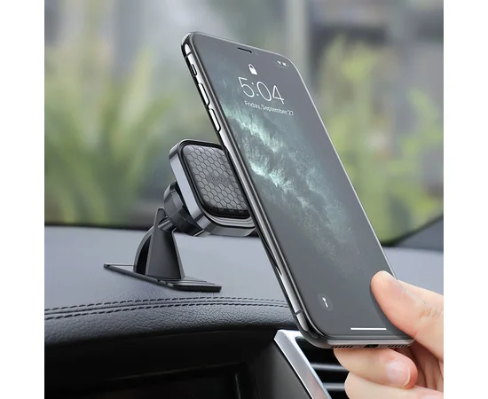 Автодержатель Hoco S47 магнитный Черный