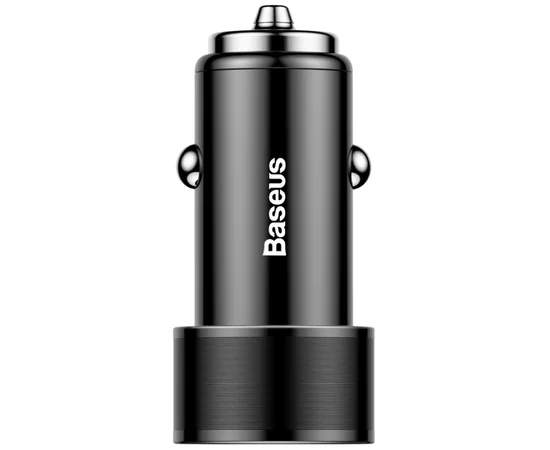 АЗУ Baseus Small Screw 3.4A 2USB Black
