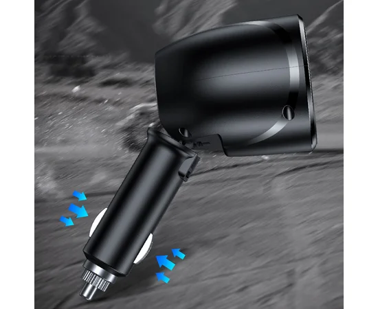 АЗУ Usams US-CC099 C16 96W Dual USB Digital Display Черный