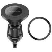 Автоутримувач Borofone BH90 Ring magnetic (air outlet) Black