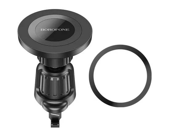 Автодержатель Borofone BH90 Ring magnetic (air outlet) Black