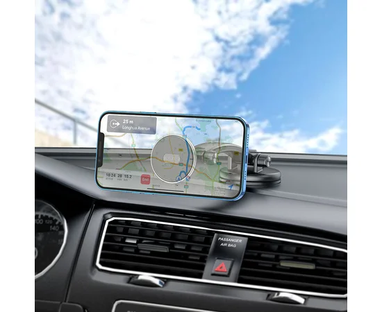 Автодержатель Borofone BH65 Черно - стальной