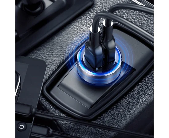 АЗУ Joyroom C-A01 (2 USB /2.4A) Черный