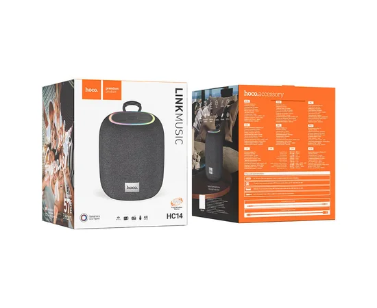Bluetooth Колонка Hoco HC14 Link sports Linen grey