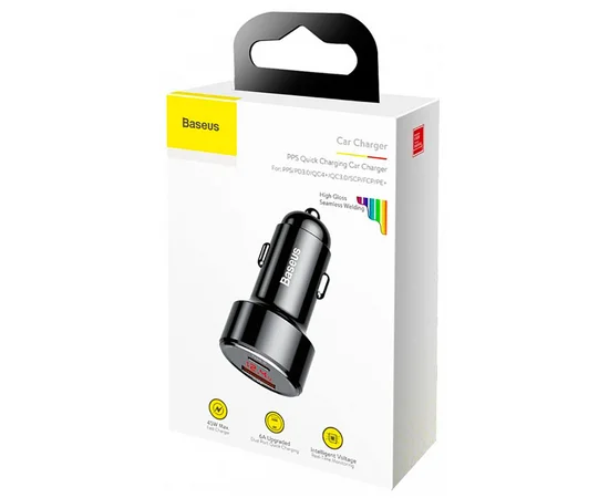 АЗУ Baseus Magic Series PPS (PDout/USB 45W/QC/PD/LCD) (CCMLC20C) Черный