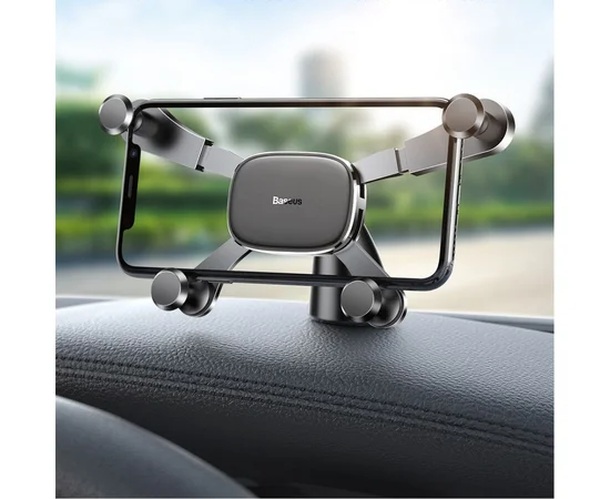 Автодержатель Baseus Horizontal Screen Gravity Vehicle Черный