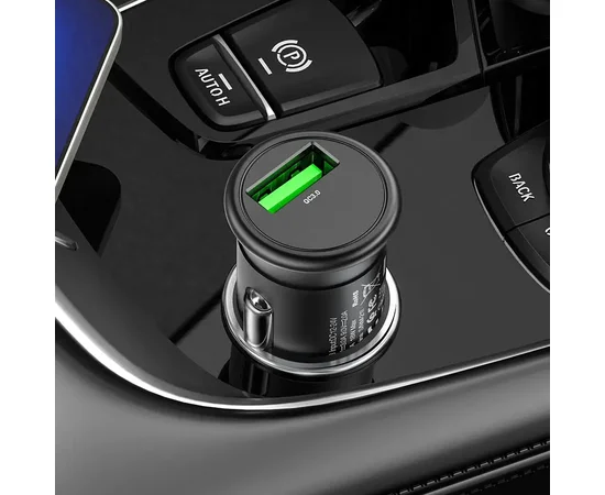 АЗУ Hoco Z43 QC3.0 (1USB/18W) Черный