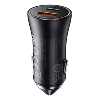 АЗУ Baseus Golden Contactor Max Dual USB+Type-C 60W (CGJP0001) Темно-серый