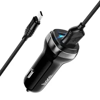 АЗУ Hoco Z40 (2USB 2.4A) + MicroUSB Черный