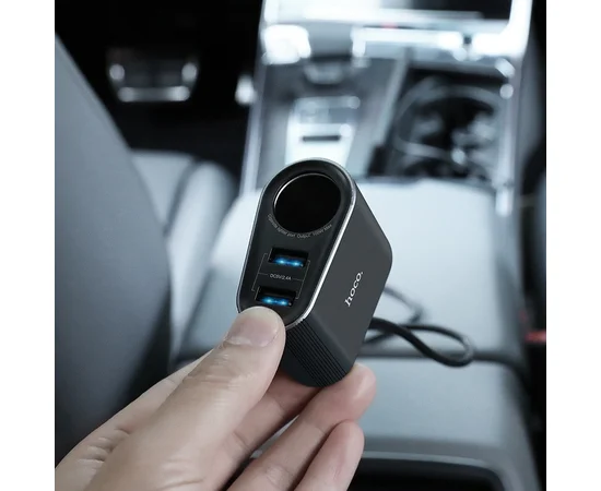 АЗУ Hoco Z35A (1 порт+3USB/2.4A) Черный