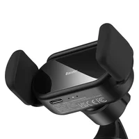 Автоутримувач Baseus Steel Cannon pro Solar Electric Car Mount (SUGP010001) Black