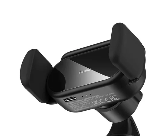 Автодержатель Baseus Steel Cannon pro Solar Electric Car Mount (SUGP010001) Black
