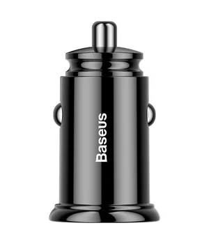 АЗУ Baseus Circular Plastic PD3.0 QC 4.0 + 30W USB + Type-C Black