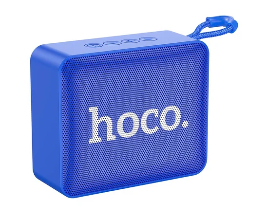 Bluetooth Колонка Hoco BS51 Gold brick sports Blue