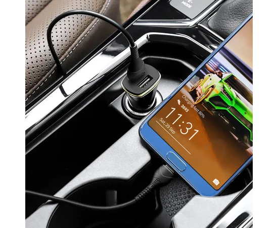 АЗУ Hoco Z31 QC3.0 (2USB/3.4A) Черный