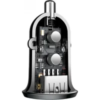 АЗУ Baseus Grain Pro (2USB 4.8A) (CCALLP) Черный