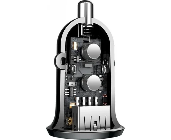 АЗУ Baseus Grain Pro (2USB 4.8A) (CCALLP) Черный