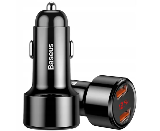 АЗУ Baseus Magic Series PPS (2USB 45W/QC/PD/LCD) (CCMLC20A) Черный