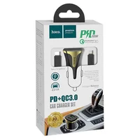 АЗУ Hoco Z31A PD+QC3.0 (1USB/3A) +Type-C to Lightning Черный