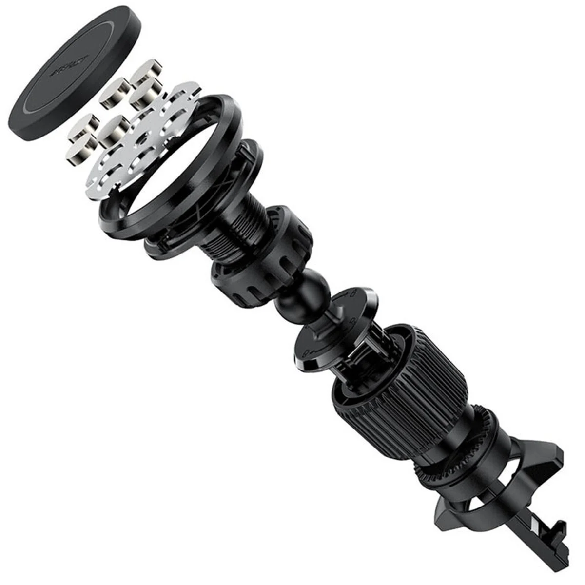 Автотримач Acefast D6 Air vent magnetic car holder Black