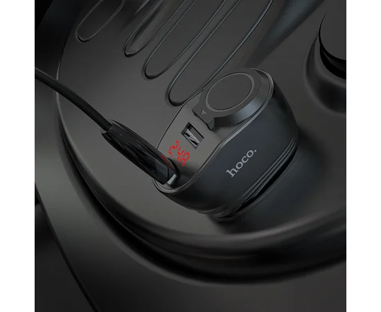 АЗУ Hoco Z34 (1 разъем/2USB/3.1A) Черный