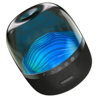 Bluetooth Колонка Borofone BP8 Glazed colorful luminous Черный