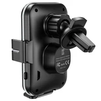 Автодержатель с БЗУ Hoco CA80 Черный