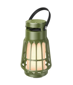 Bluetooth Колонка Hoco BS61 Wild fun outdoor campinh light Olive Green