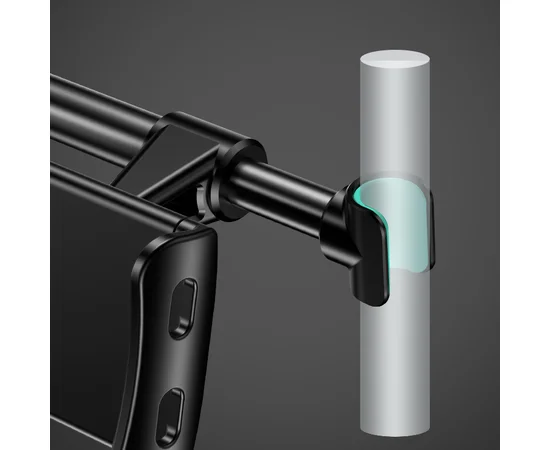 Автодержатель USAMS US-ZJ031 для смартфона и планшета 4-9,7" на подголовник Черный