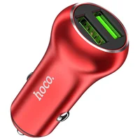 АЗУ Hoco Z37 QC3.0 (2USB) Красный