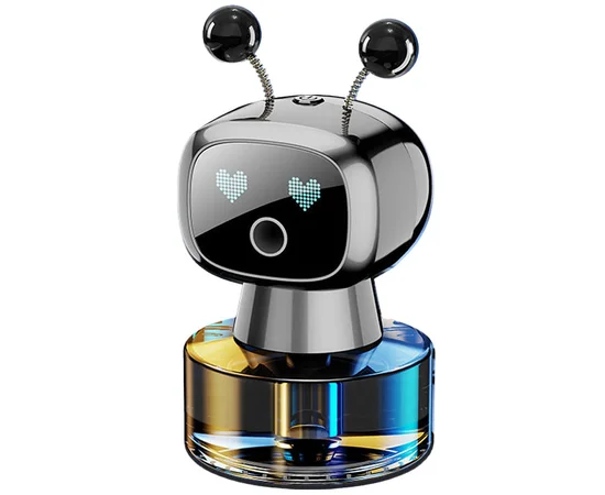 Ароматизатор/освежитель воздуха в машину Smart Robot in Love Silver