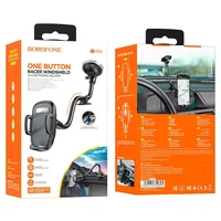 Автодержатель Borofone BH54 Черный / Серый