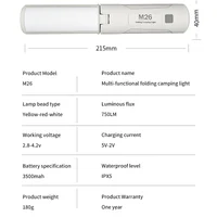 Кемпинговый фонарь аккумуляторный M26 White