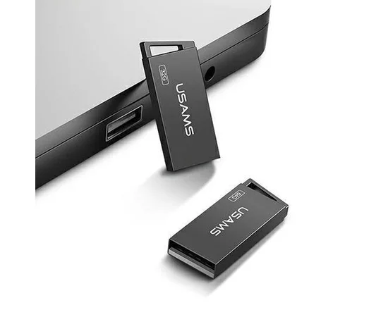 Флеш накопитель USAMS US-ZB207 USB2.0 High Speed Flash Drive 64 Gb Iron-grey
