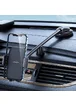 Автодержатель Usams US-ZJ065 Car Center Console Retractable Phone Holder (Adjustable Gooseneck) Black