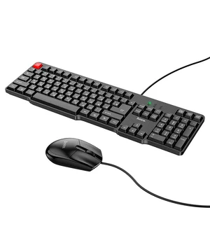 Игровая клавиатура + мышь Hoco GM16 Черный Игровая клавиатура + мышь Hoco GM16 Черный