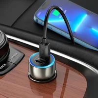 АЗУ Hoco Z48 Tough 40W (2Type-C) Metal gray