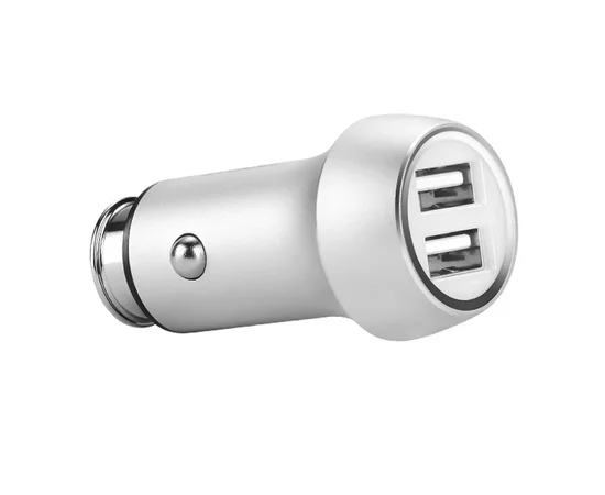 АЗУ Hoco Z7 (2USB/2.4A) Стальной