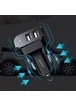 АЗУ USAMS US-CC087 C13 2.1A Dual USB Car Charger Черный