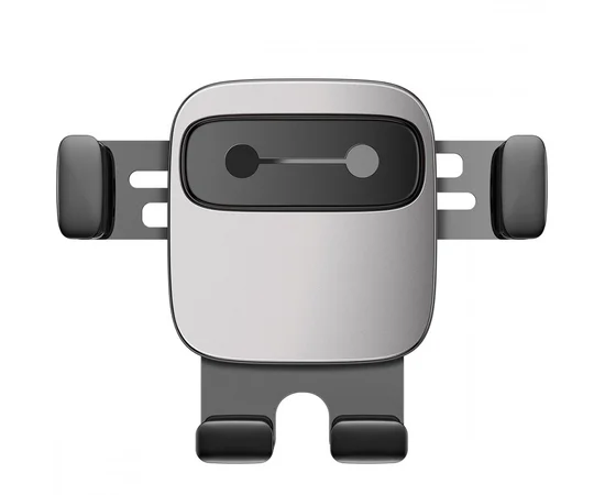 Автодержатель Baseus Cube Gravity Vehicle Mounted Серебряный