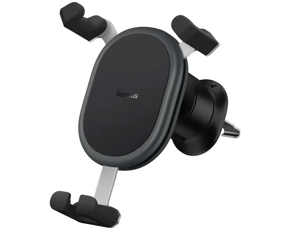 Автодержатель Baseus Stable Gravitational (Air Outlet Version) (SUWX000001) Черный